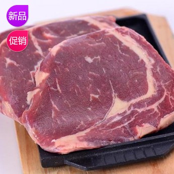沱沱工社 阿根廷眼肉牛排4片 420g/袋*2份+智利肋排脆骨 1kg/袋